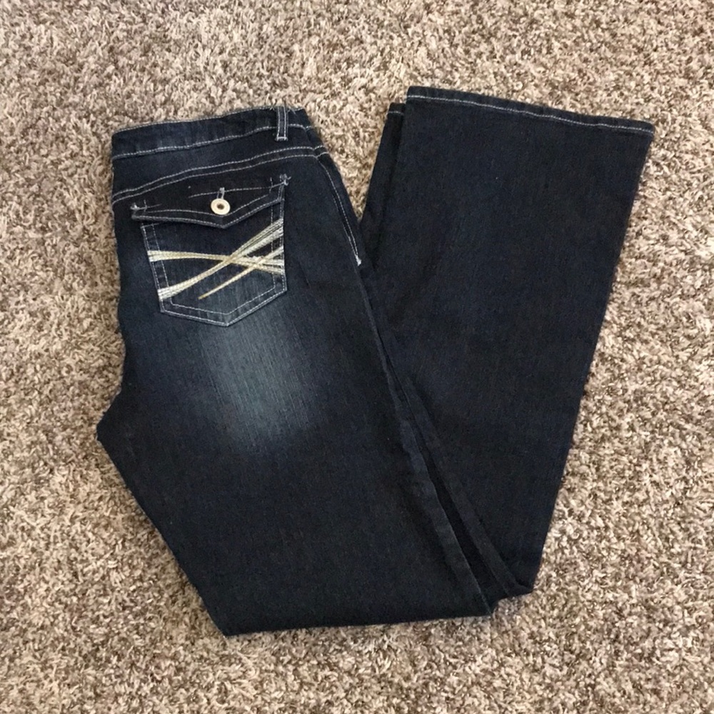 RUE21 Dark wash Mid Rise Bootcut
